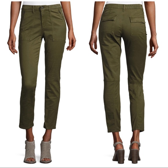 NWT AG Kinsley Jeans Sulfur Palm Green twill 26 - Picture 1 of 5